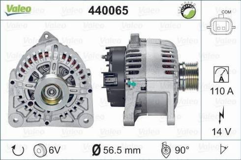 Valeo TG11C060 - Генератор autozip.com.ua