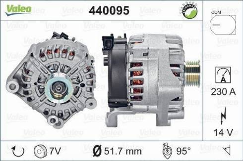 VALEO TG23C011 - Генератор autozip.com.ua