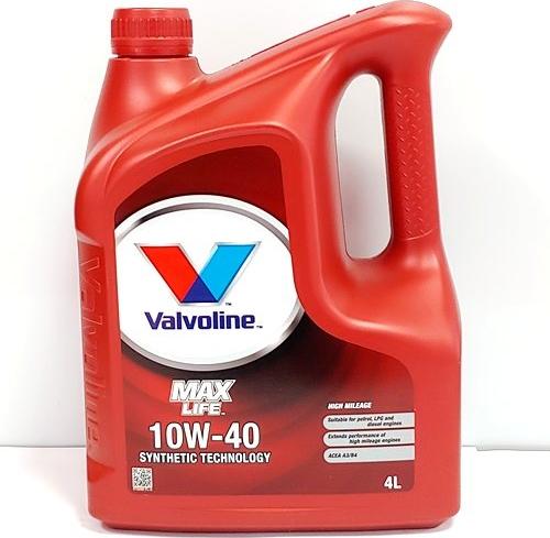Valvoline MAXLIFE10W404L - Моторна олива autozip.com.ua