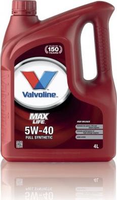 Valvoline ML5W40 - Моторне масло autozip.com.ua