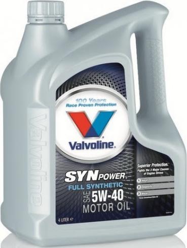 Valvoline SYNPOWER5W404L - Моторне масло autozip.com.ua