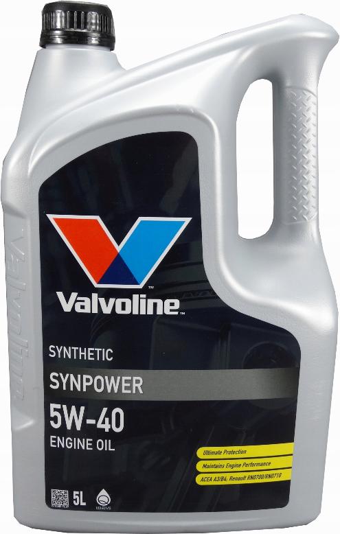 Valvoline SYNPOWER5W405L - Моторне масло autozip.com.ua