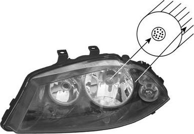 Van Wezel 4917964V - Основна фара autozip.com.ua
