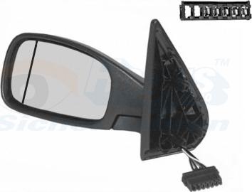 Van Wezel 4036817 - Зовнішнє дзеркало autozip.com.ua