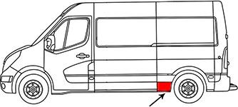 Van Wezel 4399141 - Боковина autozip.com.ua