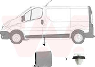 Van Wezel 4396403 - Облицювання / захисна накладка, боковина autozip.com.ua