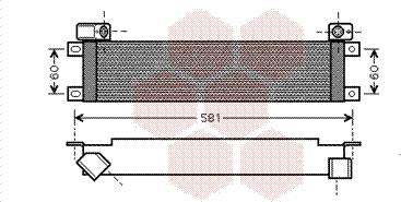 Van Wezel 43003289 - Масляний радіатор, рухове масло autozip.com.ua