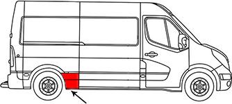 Van Wezel 4388142 - Боковина autozip.com.ua