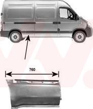 Van Wezel 4387144 - Боковина autozip.com.ua