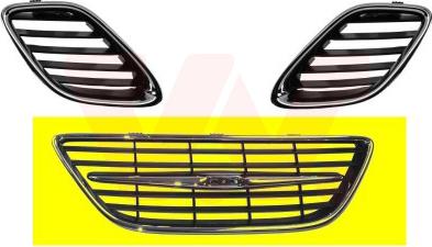 Van Wezel 4731510 - Решітка радіатора autozip.com.ua