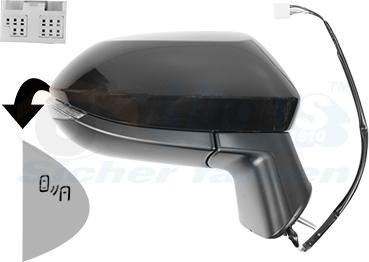 Van Wezel 5415828 - Зовнішнє дзеркало autozip.com.ua