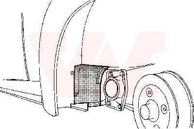 Van Wezel 5801469 - Колісна ніша autozip.com.ua