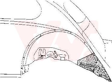 Van Wezel 5801.34 - Буфер, бампер autozip.com.ua