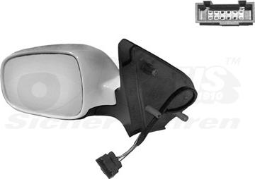 Van Wezel 5825807 - Зовнішнє дзеркало autozip.com.ua