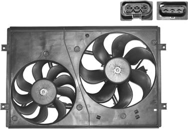 Van Wezel 5827748 - Вентилятор, охолодження двигуна autozip.com.ua