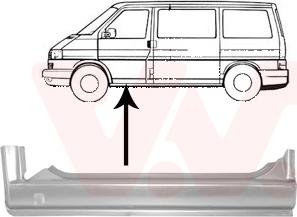 Van Wezel 5874101 - Підніжка, накладка порога autozip.com.ua