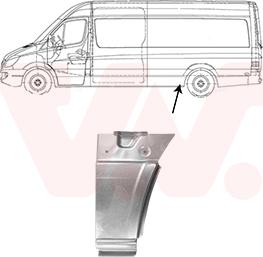 Van Wezel 5876141 - Боковина autozip.com.ua