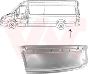 Van Wezel 5876143 - Боковина autozip.com.ua