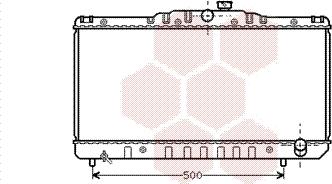 Van Wezel 53002029 - Радіатор, охолодження двигуна autozip.com.ua