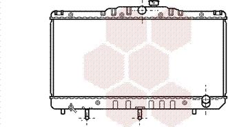 Van Wezel 53002103 - Радіатор, охолодження двигуна autozip.com.ua