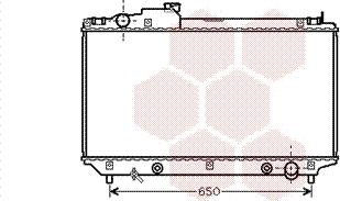 Van Wezel 53002315 - Радіатор, охолодження двигуна autozip.com.ua