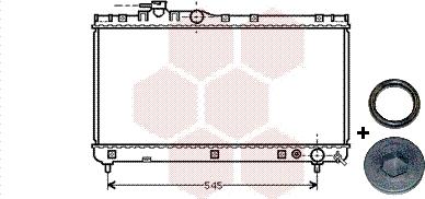 Van Wezel 53002200 - Радіатор, охолодження двигуна autozip.com.ua