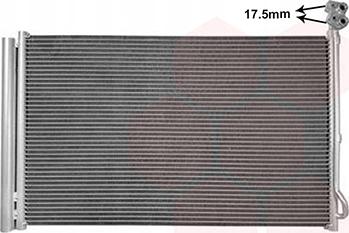 Van Wezel 69015700 - Конденсатор, кондиціонер autozip.com.ua