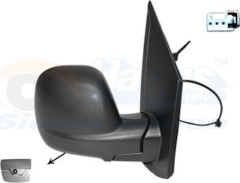 Van Wezel 0944804 - Зовнішнє дзеркало autozip.com.ua