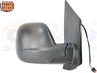 Van Wezel 0944806 - Зовнішнє дзеркало autozip.com.ua