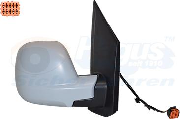 Van Wezel 0944808 - Зовнішнє дзеркало autozip.com.ua