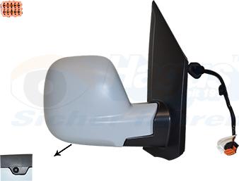 Van Wezel 0944818 - Зовнішнє дзеркало autozip.com.ua
