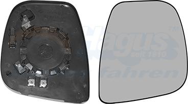 Van Wezel 0944838 - Дзеркальне скло, зовнішнє дзеркало autozip.com.ua