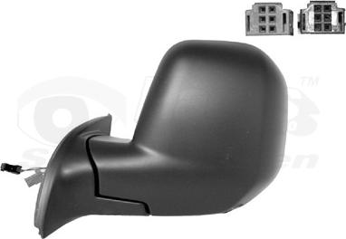 Van Wezel 0905817 - Зовнішнє дзеркало autozip.com.ua