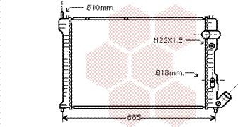 Van Wezel 09002071 - Радіатор, охолодження двигуна autozip.com.ua