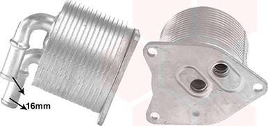 Van Wezel 09013709 - Масляний радіатор, автоматична коробка передач autozip.com.ua