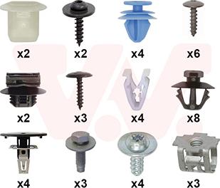 Van Wezel 0989794 - Монтажний комплект, буфер autozip.com.ua