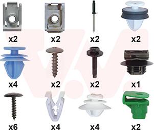 Van Wezel 0989793 - Монтажний комплект, буфер autozip.com.ua