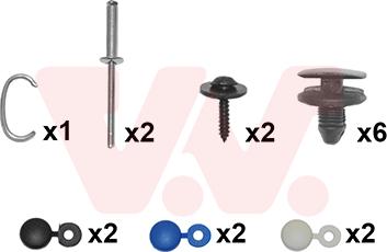 Van Wezel 0929793 - Монтажний комплект, буфер autozip.com.ua