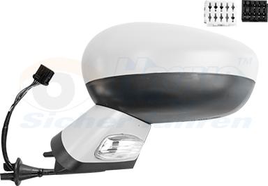 Van Wezel 0975827 - Зовнішнє дзеркало autozip.com.ua