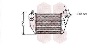 Van Wezel 03004224 - Интеркулер autozip.com.ua