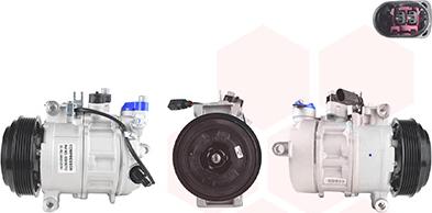 Van Wezel 0301K712 - Компресор, кондиціонер autozip.com.ua