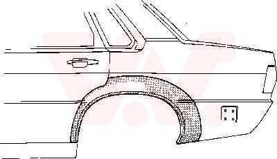 Van Wezel 0308147 - Боковина autozip.com.ua