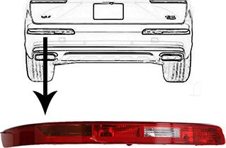 Van Wezel 0386929 - Задні протитуманні фари autozip.com.ua