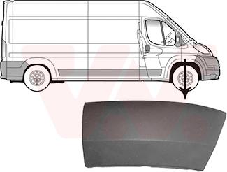 Van Wezel 1651524 - Розширення, крило autozip.com.ua