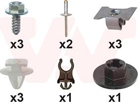 Van Wezel 1604796 - Монтажний комплект, крило autozip.com.ua