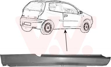 Van Wezel 1620102 - Підніжка, накладка порога autozip.com.ua