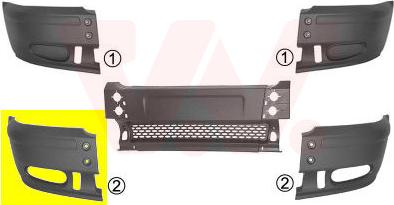Van Wezel 1898566 - Буфер, бампер autozip.com.ua