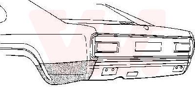 Van Wezel 1851.33 - Боковина autozip.com.ua