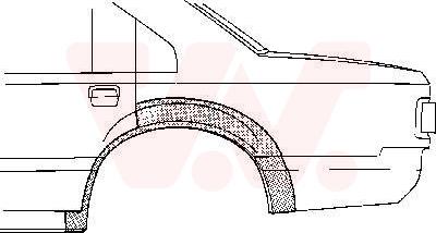 Van Wezel 1876147 - Боковина autozip.com.ua