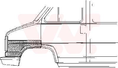 Van Wezel 1745157 - Крило autozip.com.ua
